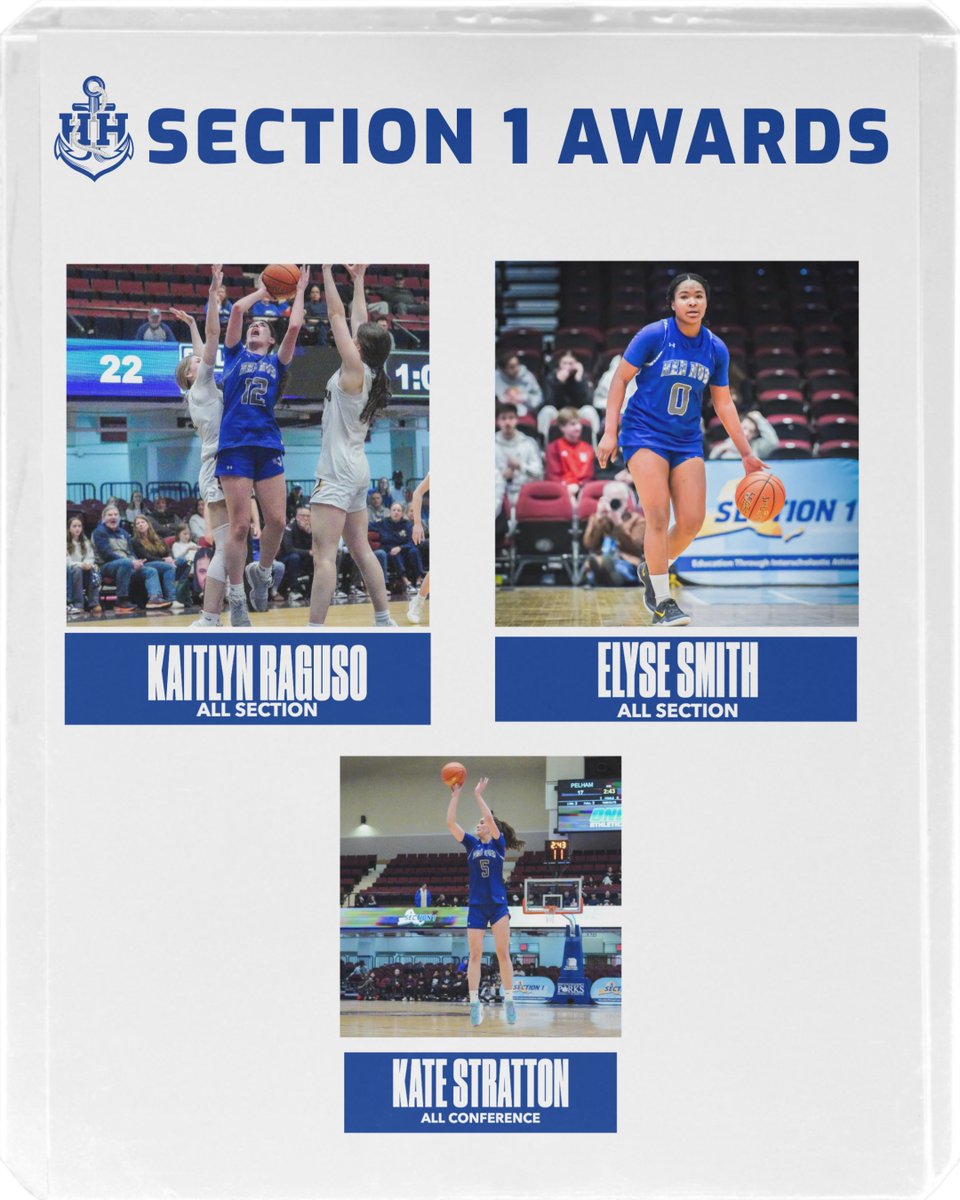 HH_GirlsHoops's tweet image. Congrats to our girls on their section regonitions!
Kaitlyn Raguso - All Section
Elyse Smith - All Section
Kate Stratton - All Conference
