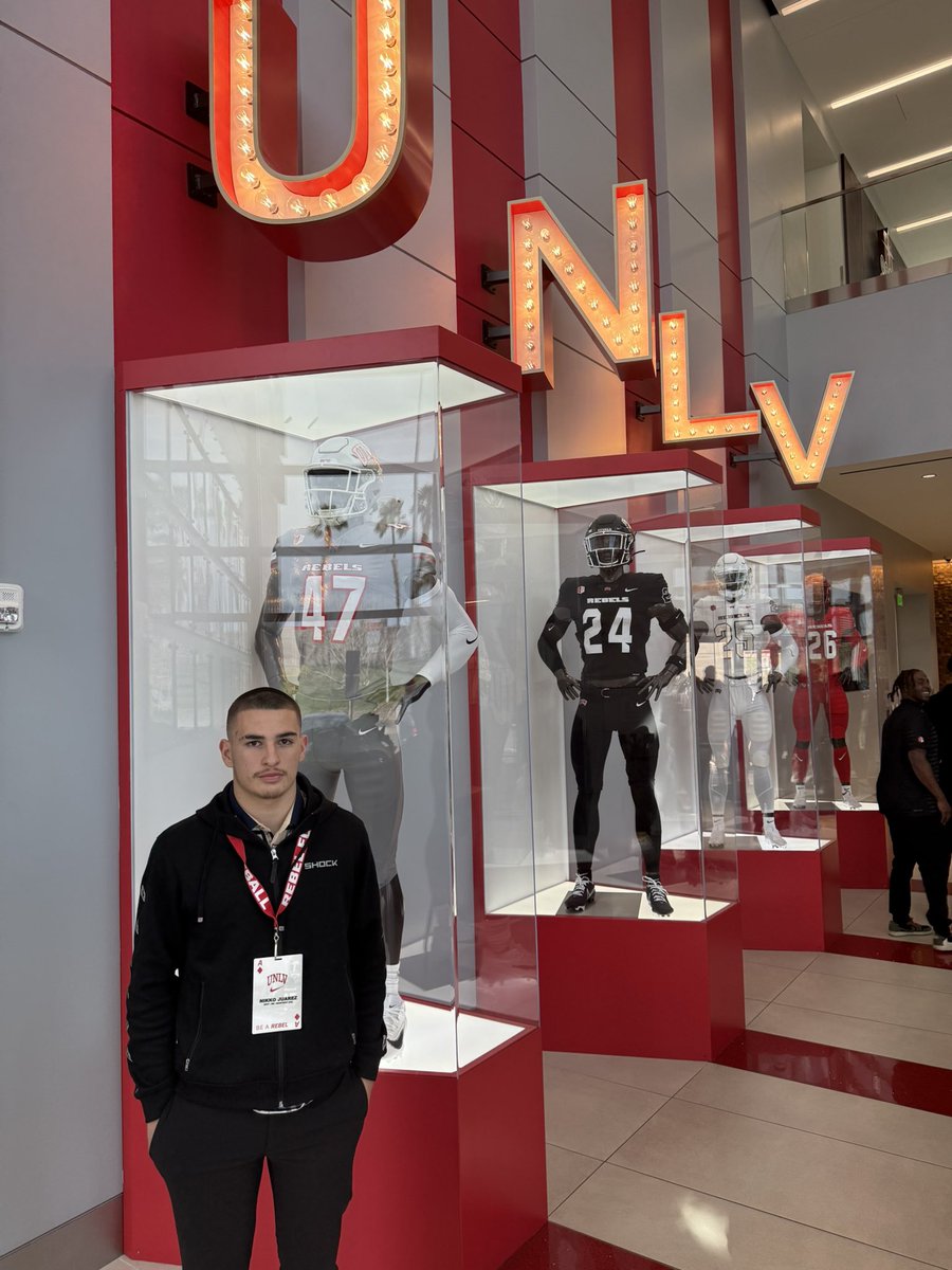 Nikko juarez (@njuarez26023) on Twitter photo Had a great time at <a href="/unlvfootball/">UNLV Football</a> thank you for showing us around <a href="/Bam_Amina/">BAM AMINA</a> looking forward to coming to a home game <a href="/CoachLogo/">Ricky Logo</a> <a href="/morisuesue/">Mori suesue</a> <a href="/troy_verango/">troy verango</a>
<a href="/jezziegornto/">Jezzie Gornto</a> <a href="/BrandonHuffman/">Brandon Huffman</a> <a href="/BlackHatFootbal/">Richard T. Estrada</a> <a href="/StuTua/">Stuart Tua</a> <a href="/Coach_Pala/">Pala Vaitu'u</a> <a href="/TheUCReport/">Billy Tucker</a> <a href="/MohrRecruiting/">Brian Mohr</a> <a href="/CraigHaubert/">Craig Haubert</a> Had a great time at <a href="/unlvfootball/">UNLV Football</a> thank you for showing us around <a href="/Bam_Amina/">BAM AMINA</a> looking forward to coming to a home game <a href="/CoachLogo/">Ricky Logo</a> <a href="/morisuesue/">Mori suesue</a> <a href="/troy_verango/">troy verango</a>
<a href="/jezziegornto/">Jezzie Gornto</a> <a href="/BrandonHuffman/">Brandon Huffman</a> <a href="/BlackHatFootbal/">Richard T. Estrada</a> <a href="/StuTua/">Stuart Tua</a> <a href="/Coach_Pala/">Pala Vaitu'u</a> <a href="/TheUCReport/">Billy Tucker</a> <a href="/MohrRecruiting/">Brian Mohr</a> <a href="/CraigHaubert/">Craig Haubert</a>