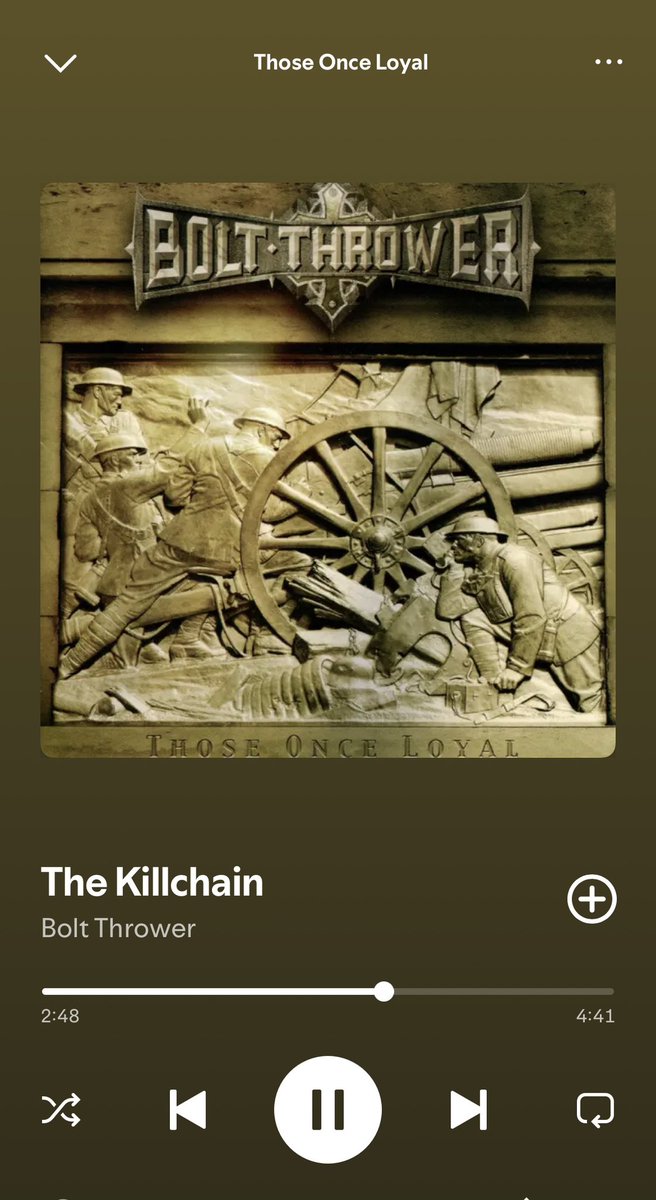 Can’t sleep so I’m listening to the best riff of all time.