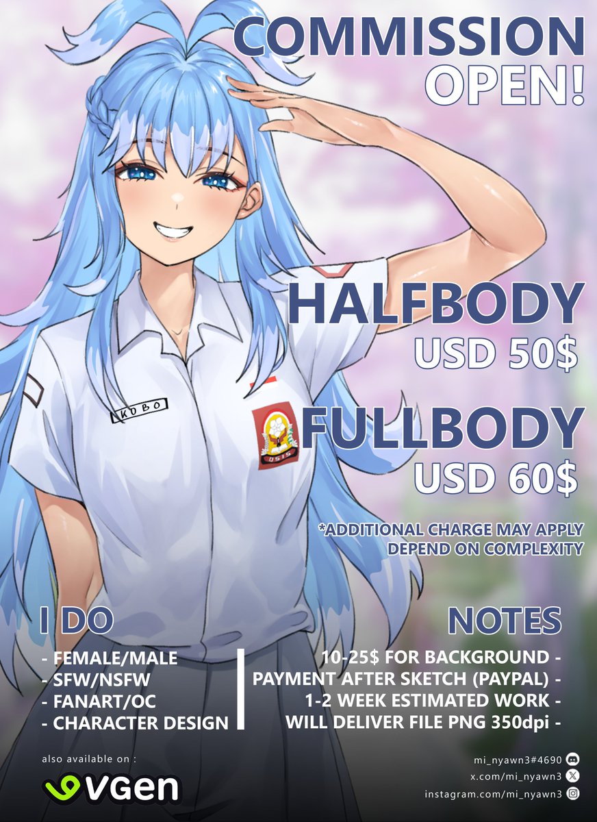 Miya | Commission Open tweet media