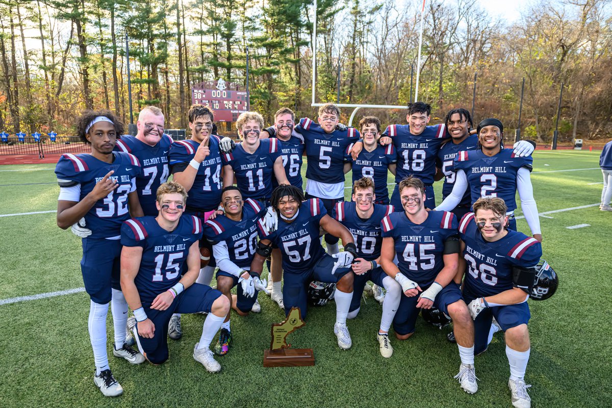 Anthony Fucillo (@coachfucillo) on Twitter photo <a href="/BelmontHillFB/">Belmont Hill Football</a> will add 10 members of the Class of 2025 to college football rosters in the fall. 3 others will play another sport in college. In the fall of 2024, we had 14 alumni playing college football and 1 in the NFL. #WhyBelHill <a href="/BelmontHillFB/">Belmont Hill Football</a> will add 10 members of the Class of 2025 to college football rosters in the fall. 3 others will play another sport in college. In the fall of 2024, we had 14 alumni playing college football and 1 in the NFL. #WhyBelHill
