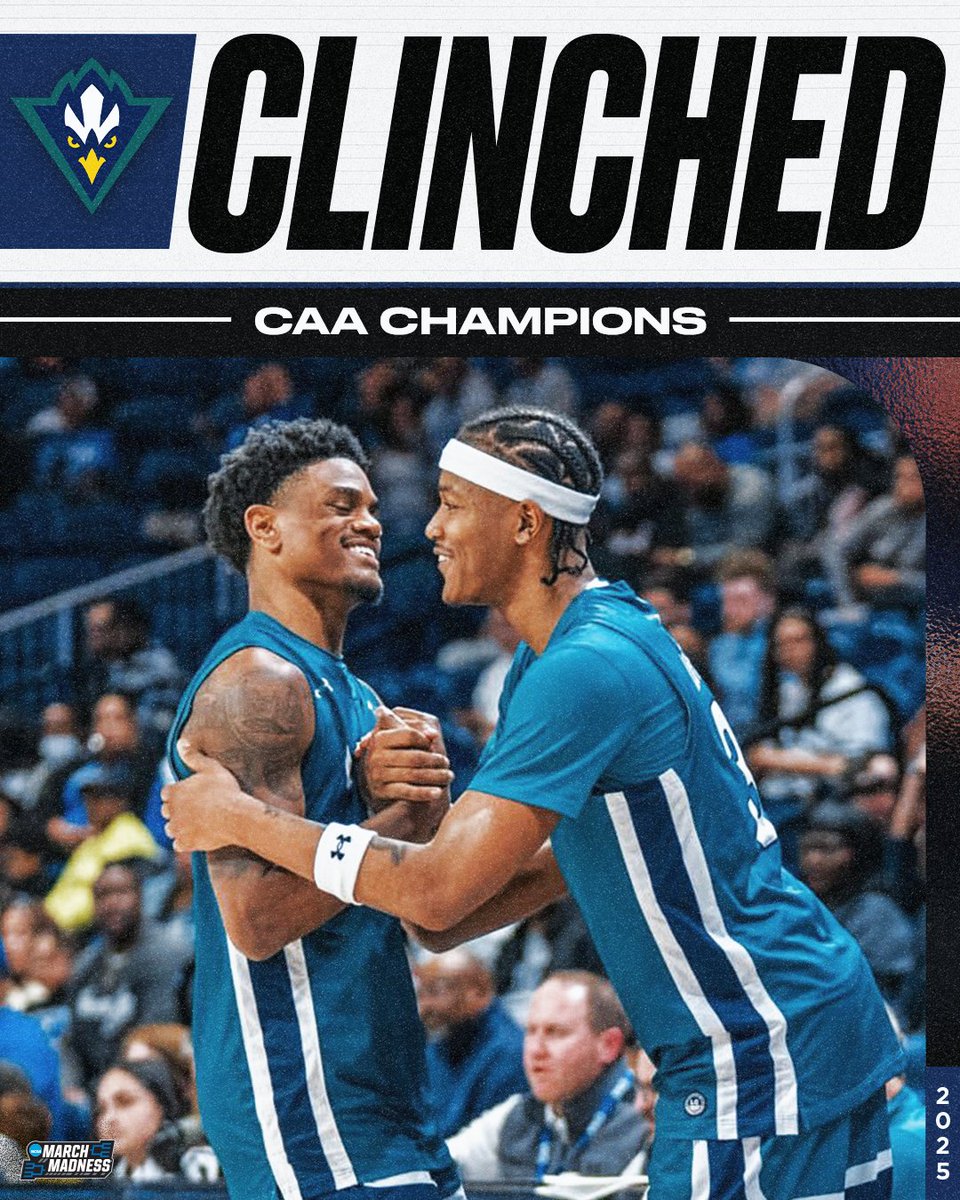 THE SEAHAWKS ARE GOING DANCING 🕺

UNC Wilmington returns to the NCAA Tournament for the first time since 2017 🙌 #MarchMadness