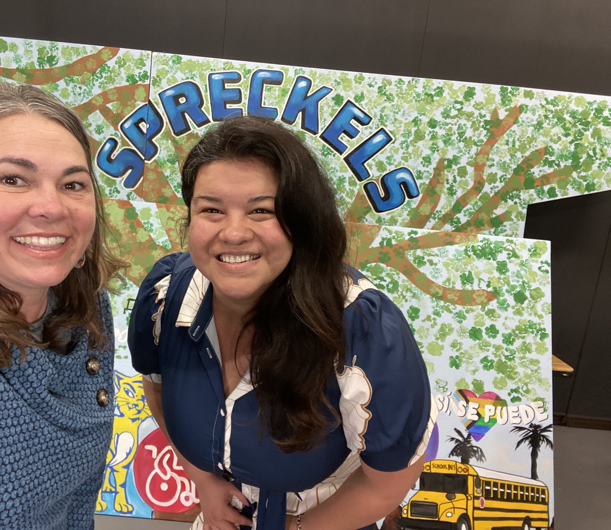 lori_huntsman's tweet image. Connections make the world go round and we were grateful to welcome the author of #BarrioRising into our community today! Such an inspiration as she shared her writing journey with us. Plus my talented fourth graders handcrafted bookmarks for her!#OneBookOneSanDiego @sdschools