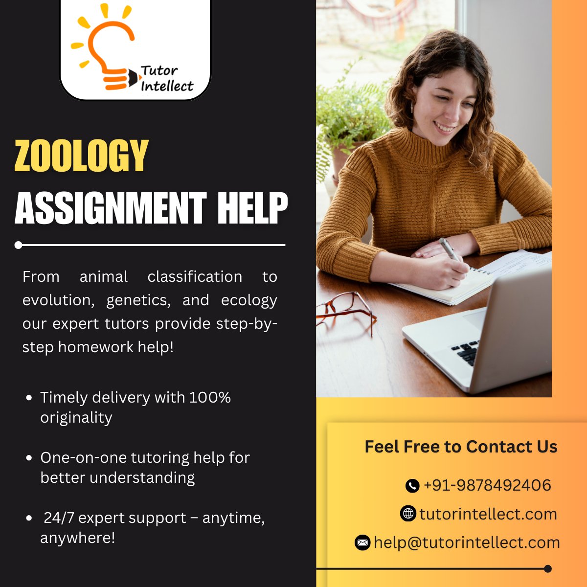 tutorintellect's tweet image. 🦜 Stuck on Your Zoology Assignment? We’re Here to Help!
📲 WhatsApp:- +91-9878492406
📩help@tutorintellect.com
🌐tutorintellect.com/zoology-assign…
#tutorintellect #appliedzoology #zoologyassignmenthelp #biologyandzoology #botanyandzoology #zoologyhomeworkhelp #zoologytutoringhelp