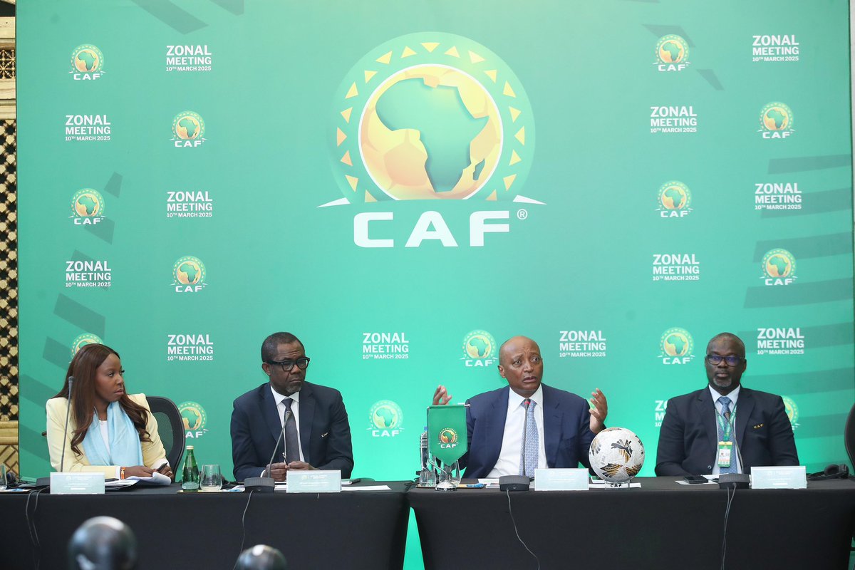 Vaylen Kirtley (@vaylenkirtley) on Twitter photo Focus on the 14th CAF Extraordinary General assembly in Cairo, Egypt.
It was 4 years ago today, 12 March 2021 that South Africa’s Patrice Motsepe took over as president of African football.
Follow the updates on <a href="/Newzroom405/">Newzroom Afrika</a>
#CAF #AfricanFootball Focus on the 14th CAF Extraordinary General assembly in Cairo, Egypt.
It was 4 years ago today, 12 March 2021 that South Africa’s Patrice Motsepe took over as president of African football.
Follow the updates on <a href="/Newzroom405/">Newzroom Afrika</a>
#CAF #AfricanFootball