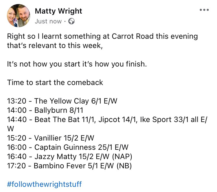 wrightstuff1986's tweet image. #FollowTheWrightStuff #CheltenhamFestival