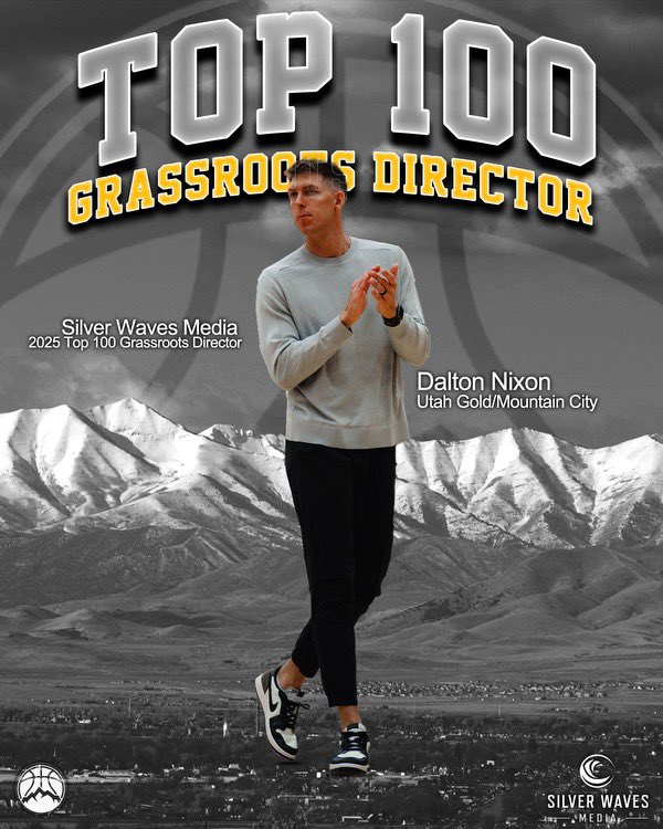 Utah Gold Basketball (@utah_gold) on Twitter photo Congrats to <a href="/dnixon33/">Dalton Nixon</a> on being named to the list of Top 100 Most Impactful Grassroots Directors in the West by Silver Waves Media 📈
“Dalton’s dedication to helping kids through the game of basketball set him apart on our list of the top 100 grassroots directors in the West. Congrats to <a href="/dnixon33/">Dalton Nixon</a> on being named to the list of Top 100 Most Impactful Grassroots Directors in the West by Silver Waves Media 📈
“Dalton’s dedication to helping kids through the game of basketball set him apart on our list of the top 100 grassroots directors in the West.