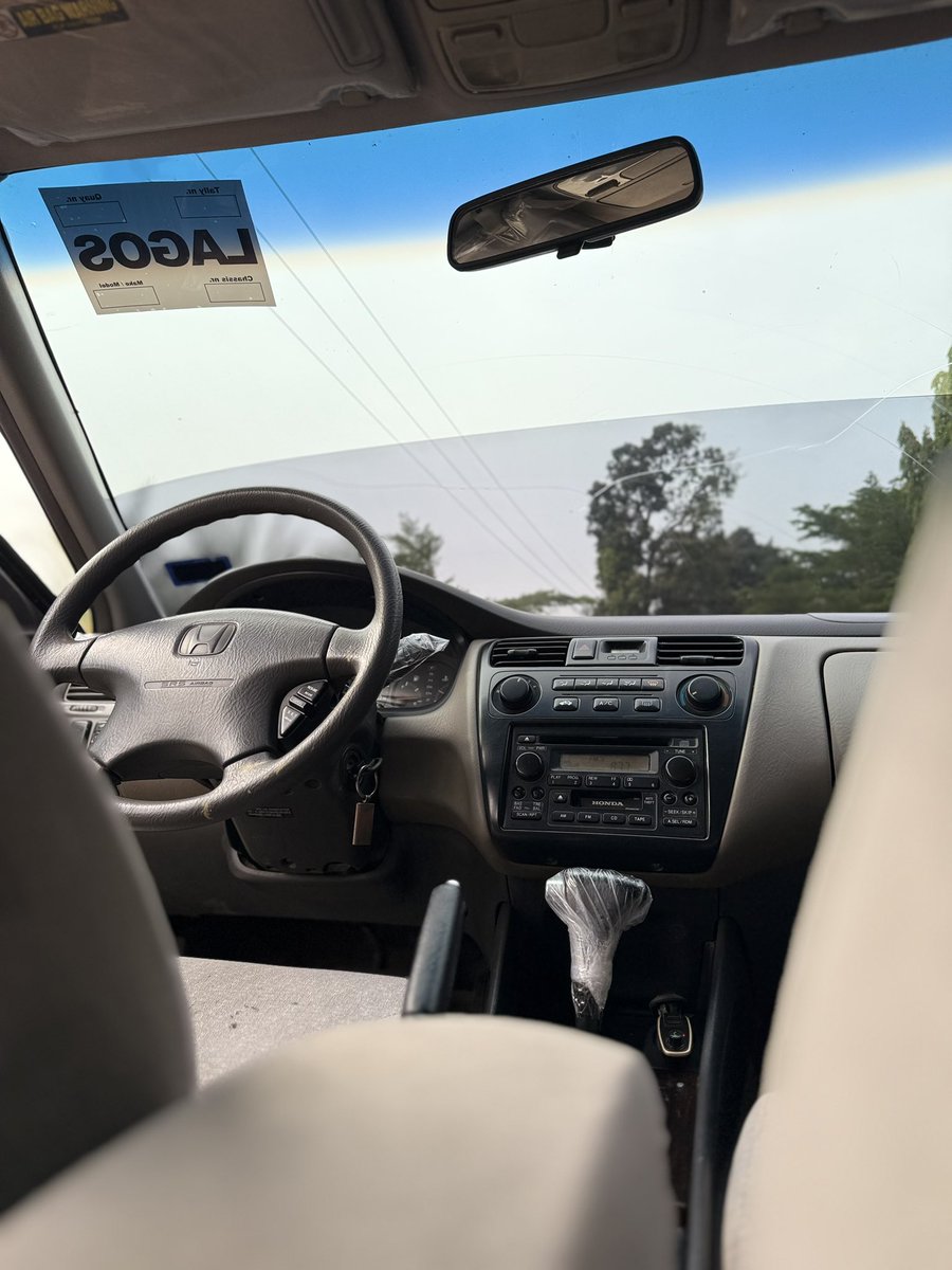 aydee_motors's tweet image. For sale 
Belgium standard Honda Hennessy 2000 model with original papers selling for just 2.7m only 
Kaduna 
Call//dm//whatsapp: 09076871515