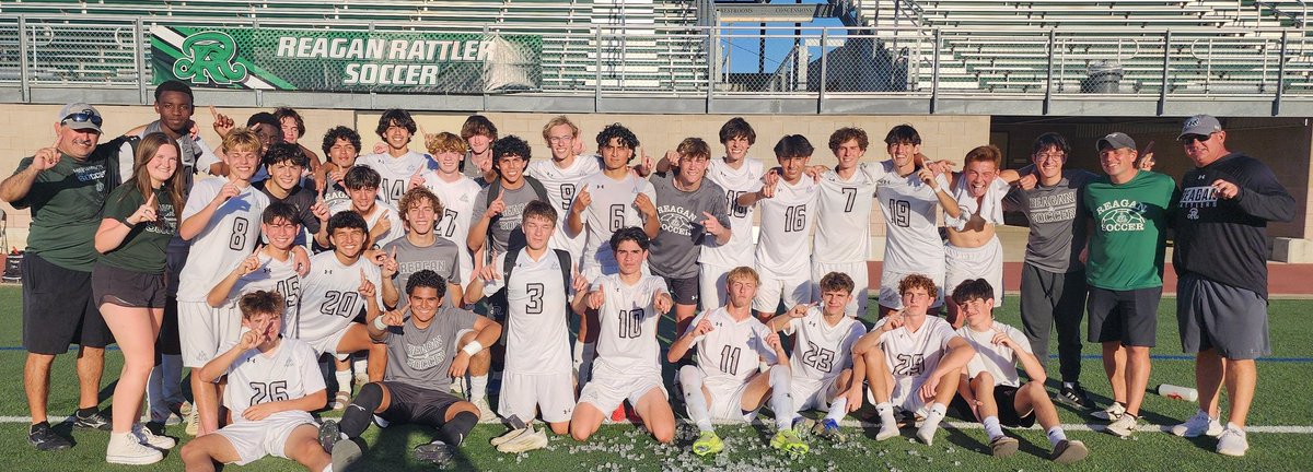 From not qualifying for the playoffs last year to winning the district title this year... wow, these players are special! Congrats boys!