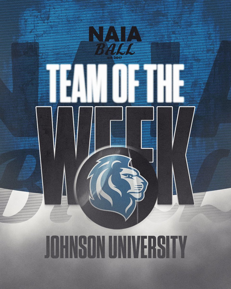 NAIA Ball (@naiaball) on Twitter photo The NAIA Ball Team of the Week are the Royals of Johnson University!
The Royals had themselves a week taking down #6 Cumberlands in the mid-week and then turning their attention to #2 Tennessee Wesleyan, taking 2 of 3 games in the <a href="/AACsports/">AAC Sports</a> series!
Read the full story here: The NAIA Ball Team of the Week are the Royals of Johnson University!
The Royals had themselves a week taking down #6 Cumberlands in the mid-week and then turning their attention to #2 Tennessee Wesleyan, taking 2 of 3 games in the <a href="/AACsports/">AAC Sports</a> series!
Read the full story here: