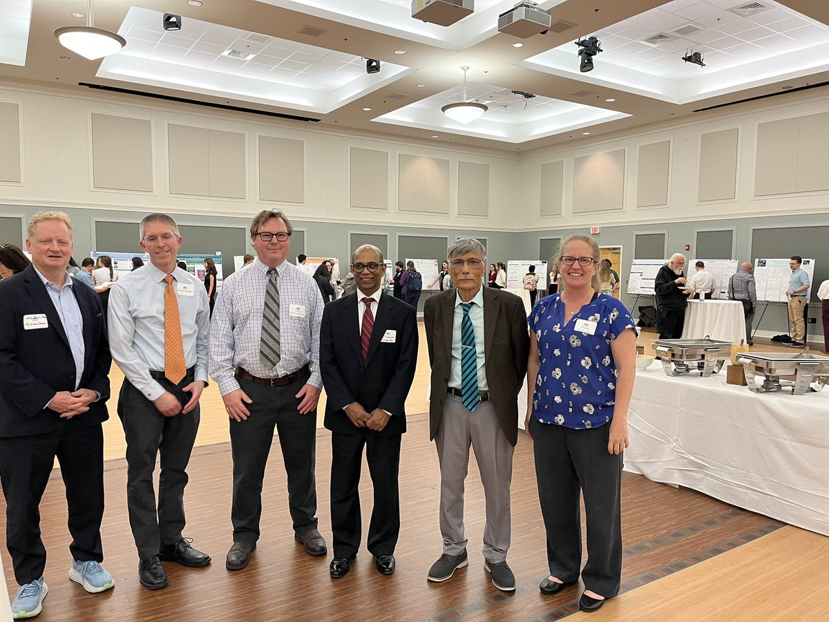 Big day today <a href="/uncw/">UNCW</a> celebrating accomplishments including the launch of our new PhD program in pharmaceutical chemistry. Over 150 attendees and over 50 students presenting research posters. Keynote speaker Dr. Chris Senanayake, CEO of TCG GreenChem.  Such a great day!