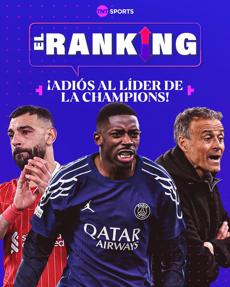 tntsportsmex's tweet photo. 🏆 El favorito para la #BenditaChampions es…
Los primeros clasificados a los Cuartos de Final llegaron y Liverpool se fue del torneo. ❌🔴
Se busca candidato al título en #ElRanking con @RICARDOMURGUIA, @MajolaB y @PepedelBosque.
💻 https://t.co/6GsWveNOZS
#TNTSportsMex https://t.co/og2VCcKWfX