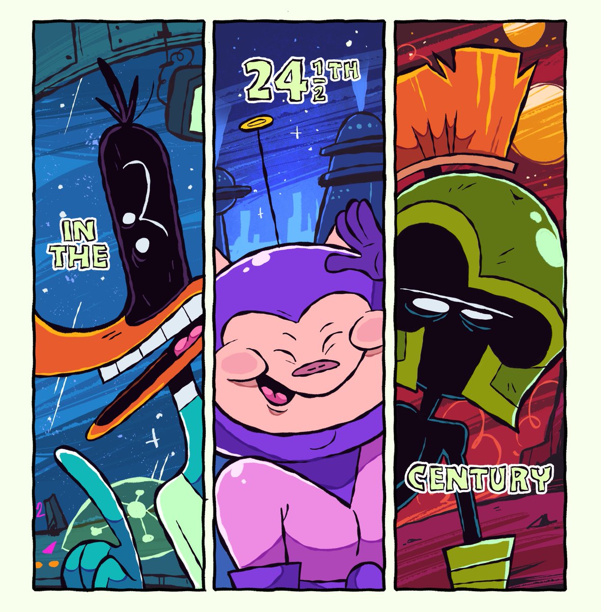 been rewatching duck dodgers