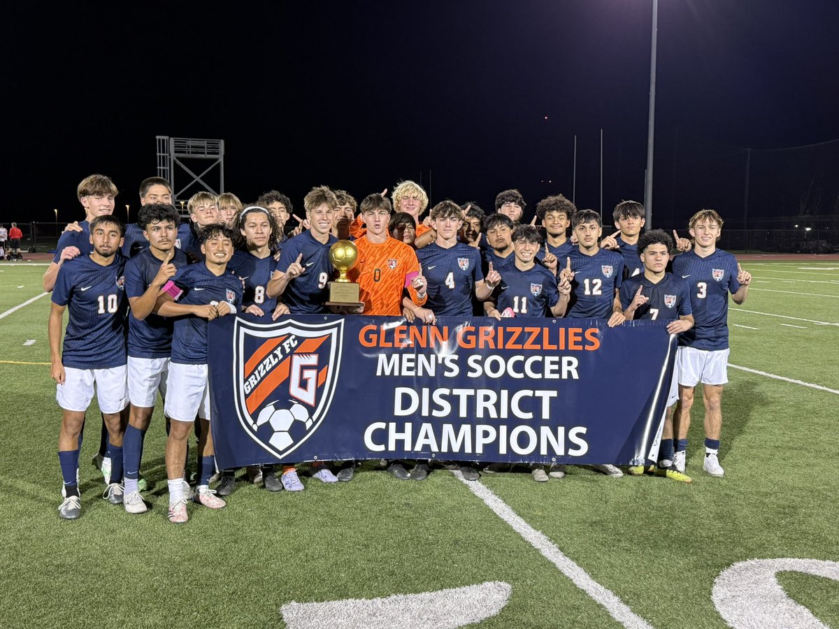 Congrats on the 5-2 victory over Leander HS and the BACK TO BACK District Championship for <a href="/GrizzFC/">Grizz FC</a> boys! Go Grizzlies!