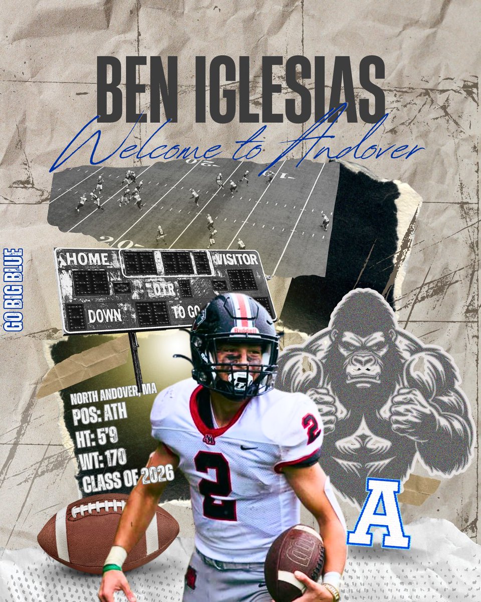 Benjamin Iglesias 2026 (@iglesiasben28) on Twitter photo I am excited to announce that I will be attending <a href="/phillipsacademy/">Phillips Academy</a> for a postgraduate year as a member of the class of 2026! <a href="/cbrownandovere1/">Coach Brown</a> <a href="/Dubzinski79/">John Dubzinski</a> <a href="/CerulloCoach/">Matt Cerullo</a> <a href="/PactPerformance/">Pact Performance</a> I am excited to announce that I will be attending <a href="/phillipsacademy/">Phillips Academy</a> for a postgraduate year as a member of the class of 2026! <a href="/cbrownandovere1/">Coach Brown</a> <a href="/Dubzinski79/">John Dubzinski</a> <a href="/CerulloCoach/">Matt Cerullo</a> <a href="/PactPerformance/">Pact Performance</a>