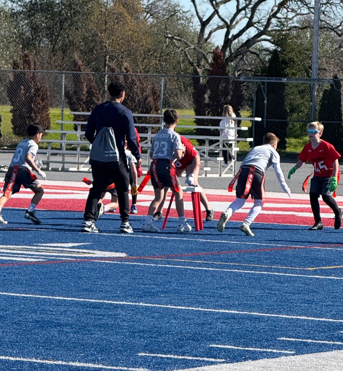 Had an amazing time coaching for next level flag football for my second grade and fifth grade teams. My fifth graders got the job done and won the championship. It was great mentoring and coaching the future ballers.