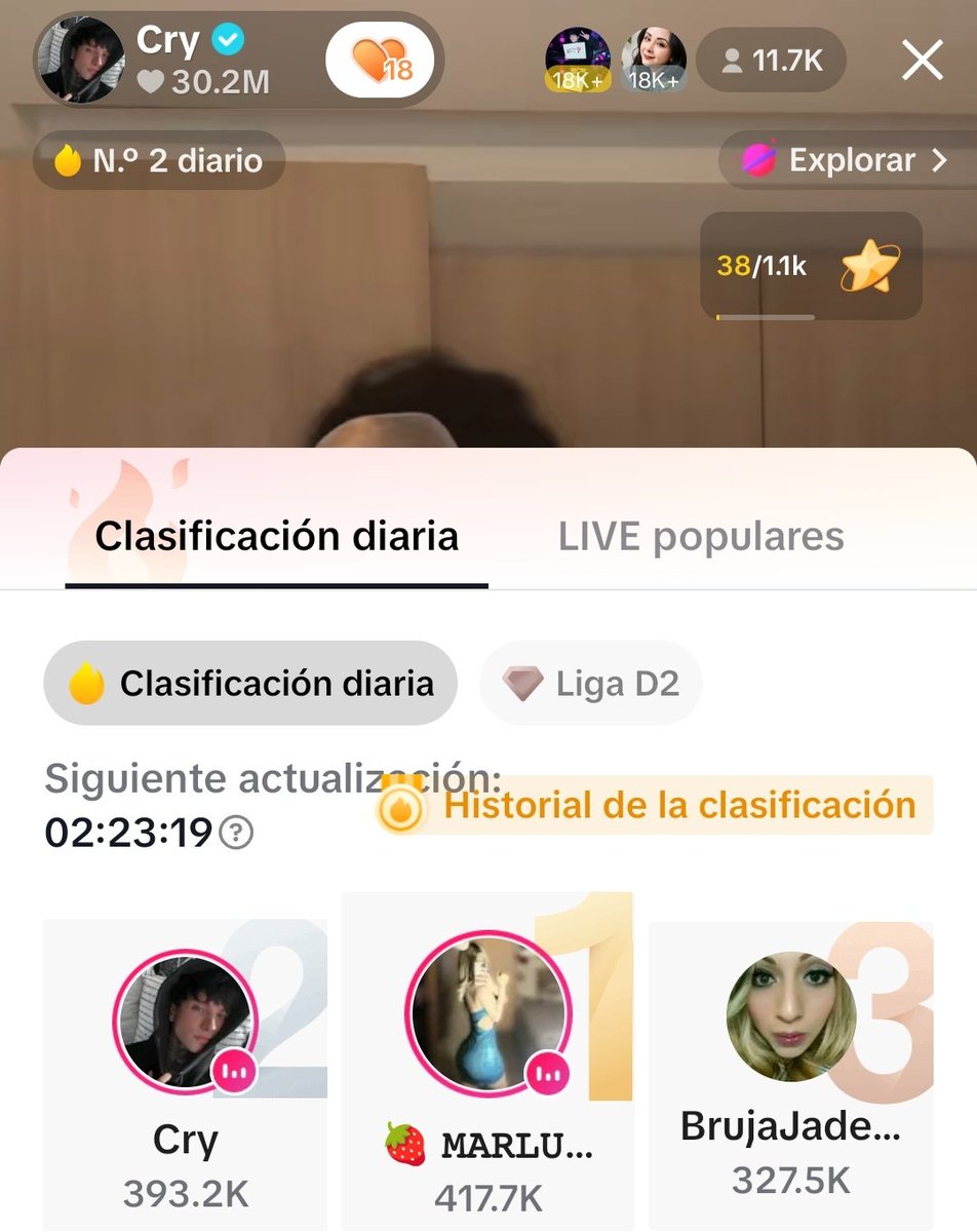 Felicidades <a href="/xCryboy/">Cry</a> por el live mega épico de hoy!
TOP #2 en la Clasificación diaria
+30M tap tap