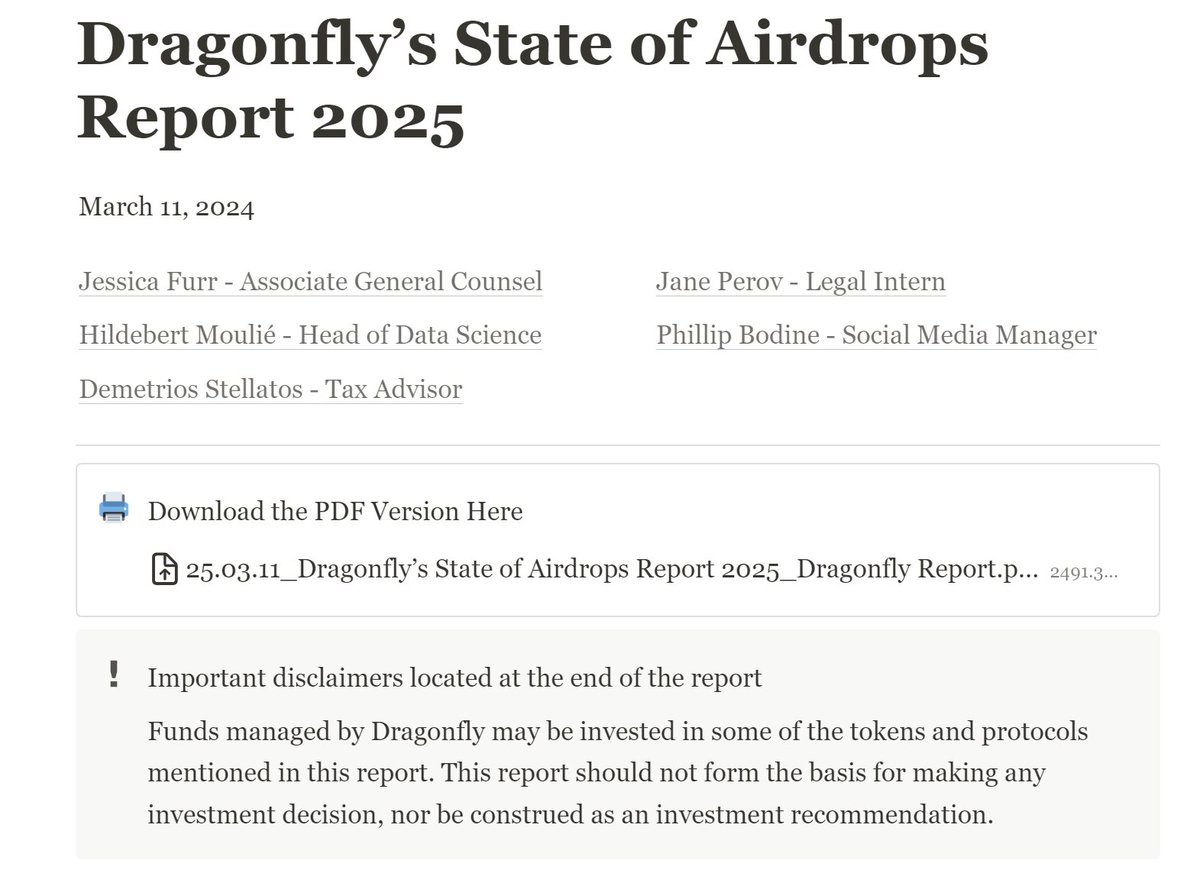🔵 - MTC - "Opportunità Perdute: Gli Stati Uniti e il Milione di Dollari Negato dagli Airdrop nel Settore Criptovalutario"