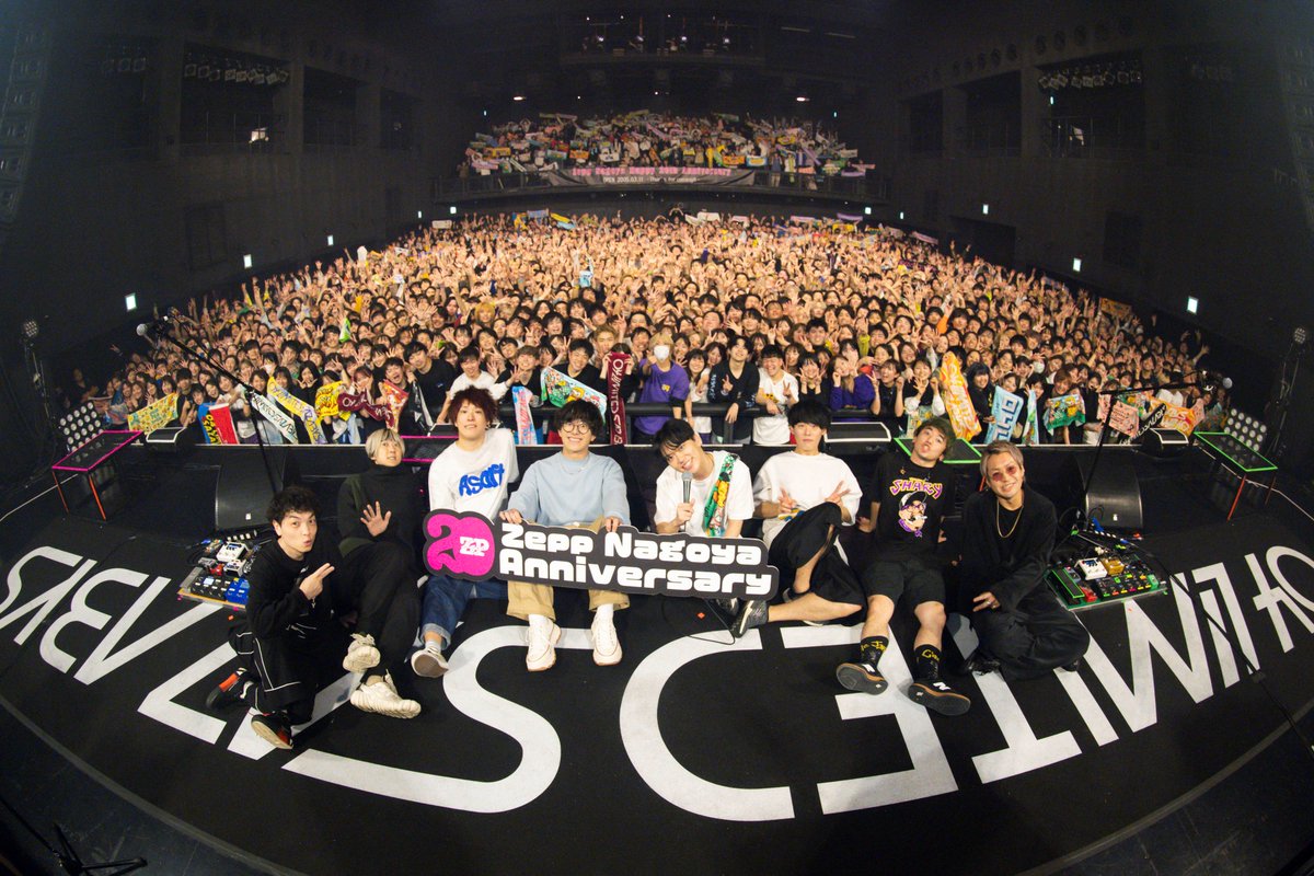 04 Limited Sazabys × Zepp Nagoya Happy 20th Anniversary」お越しの
