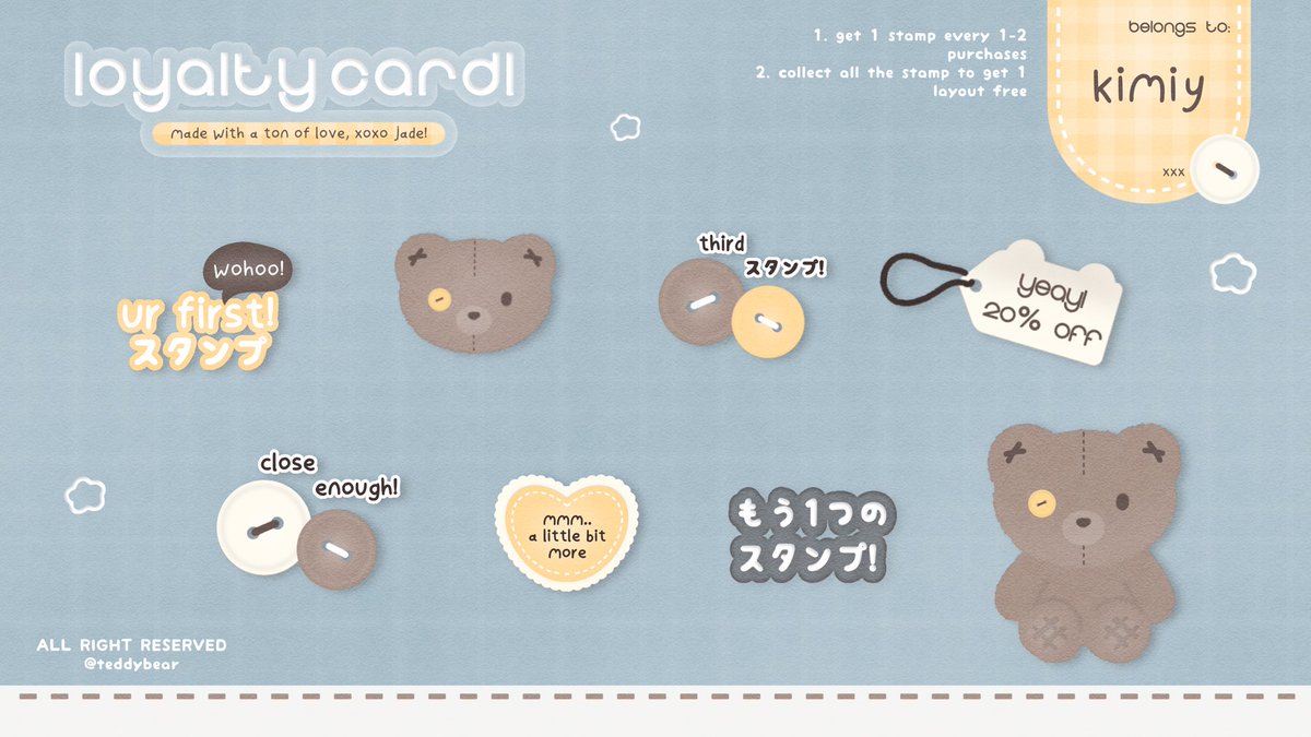 RT will be appreciated!

Aku punya setup baru rencananya mau aku sell sebagai template, tolong bantu ospek ya. Apabila ada kesamaan dengan BA lain tolong langsung dm aku secara baik-baik ya, arigatOu! 🧸🧺   

#zonauang