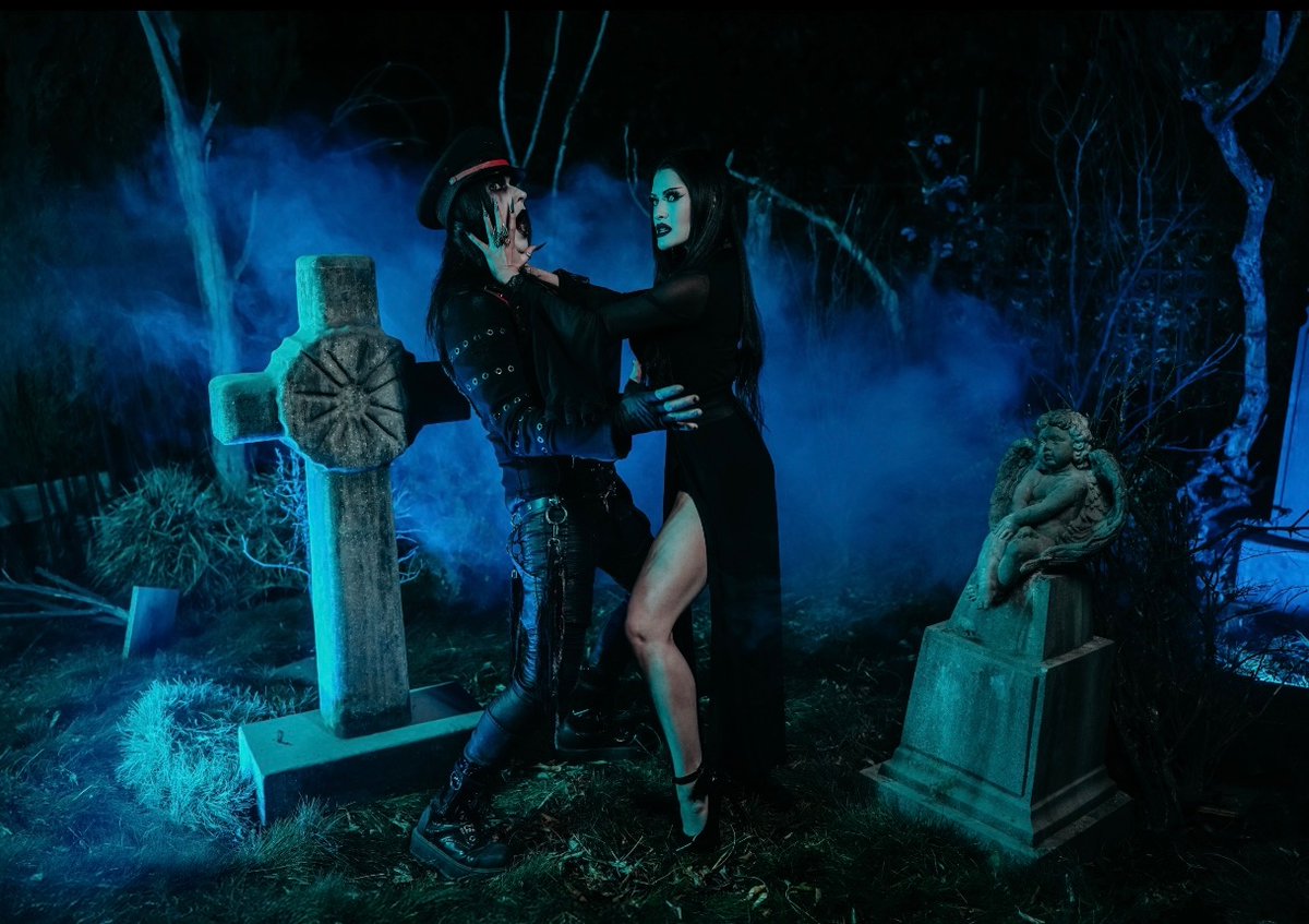 officialwed13's tweet photo. Hell-O Wednesday!!

Don’t miss our new video and single “In Misery” coming Tomorrow-Thursday March 27th from @NapalmRecords 

Countdown to the premiere here:
https://t.co/M3khd3BEIH https://t.co/QNsepDqAXQ