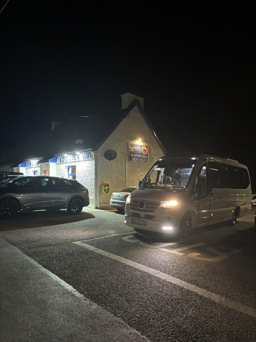 PeterMooneyTours (@petermooneytour) on Twitter photo Our new 16 seater executive midi Coach at Linnanes lobster bar in New Quay.
For contact information,
Web: petermooneytours.ie
Email: petermooneytours@gmail.com
#AirportTransfers
#WeddingTransfers
#Sightseening
#Golftours
#Schooltours
#Executivetravel
#Coachhire
#Lobsterbar Our new 16 seater executive midi Coach at Linnanes lobster bar in New Quay.
For contact information,
Web: petermooneytours.ie
Email: petermooneytours@gmail.com
#AirportTransfers
#WeddingTransfers
#Sightseening
#Golftours
#Schooltours
#Executivetravel
#Coachhire
#Lobsterbar