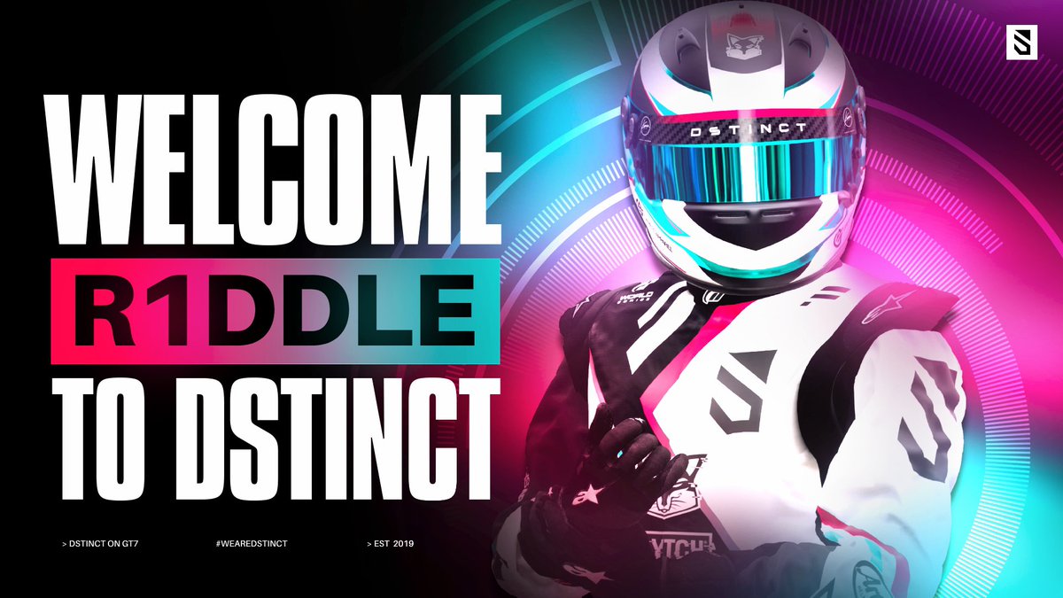 Dstinct_GG's tweet photo. #TeamAnnouncement | #GT7

We are excited to welcome @Kazrid37 to our JP 🇯🇵 roster!

A young talent that has been rising up through the ranks and has been producing amazing results over the past few months!

Welcome to the team, R1ddle! ❤️🤝

#WeAreDstinct #TeamDstinct https://t.co/ueq2E13CJm
