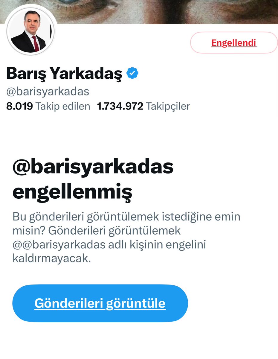 Takipten çıkın. Engelleyin.