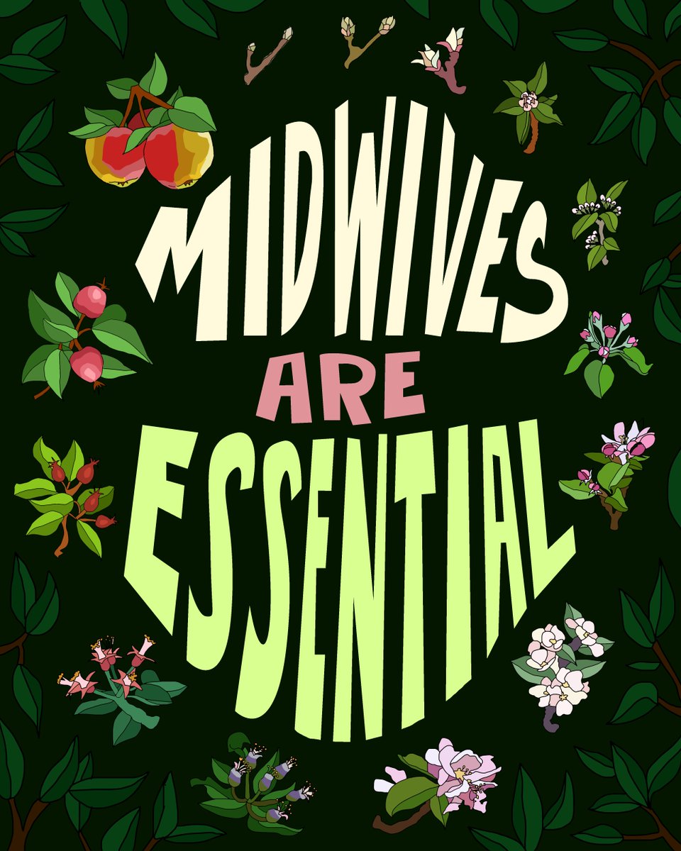 Midwifery is ESSENTIAL reproductive health care. Midwives support people throughout their pregnancies AND postpartum. NIRH is proud to advocate for midwives – their expertise improves health outcomes and supports autonomy for pregnant and birthing people!
🎨 by @sannalegan