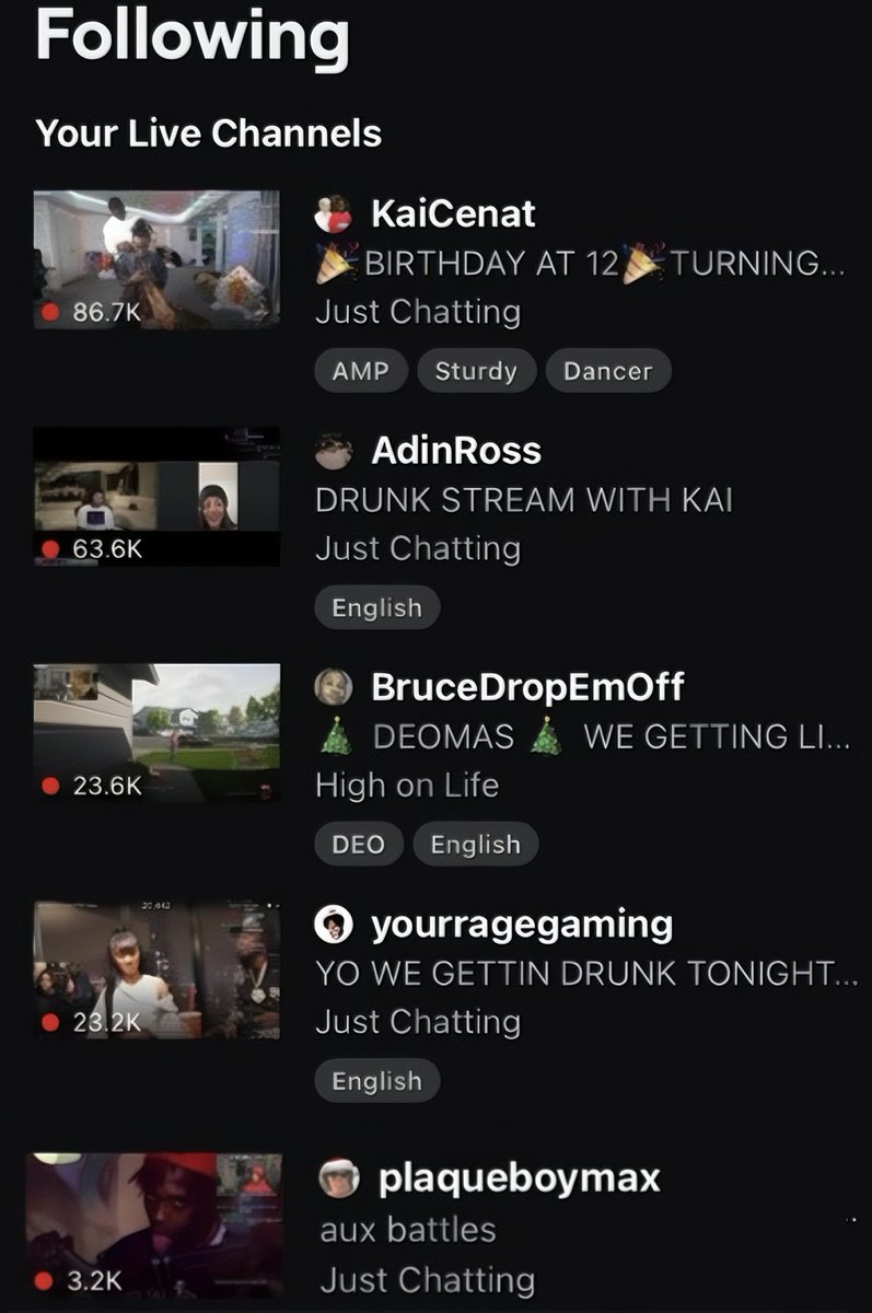 clippedszn's tweet photo. No era will ever surpass this Twitch era 💔 https://t.co/SBW9reAL6z