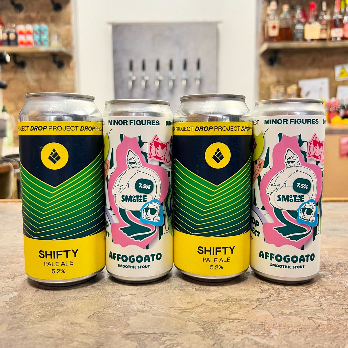 CraftTooting's tweet image. NEW #DropProject and Shifty is BACK! PLUS we have new ‘Affogoato’ Smoothie #Stout 🤤 An indulgent 7.5% Affogato-inspired Stout (Espresso, creamy Vanilla,  dark Chocolate) and because of the @minorfiguresoat oat milk, you can find it in our fridges only! ☕️🥛 #Tooting #Craftbeer