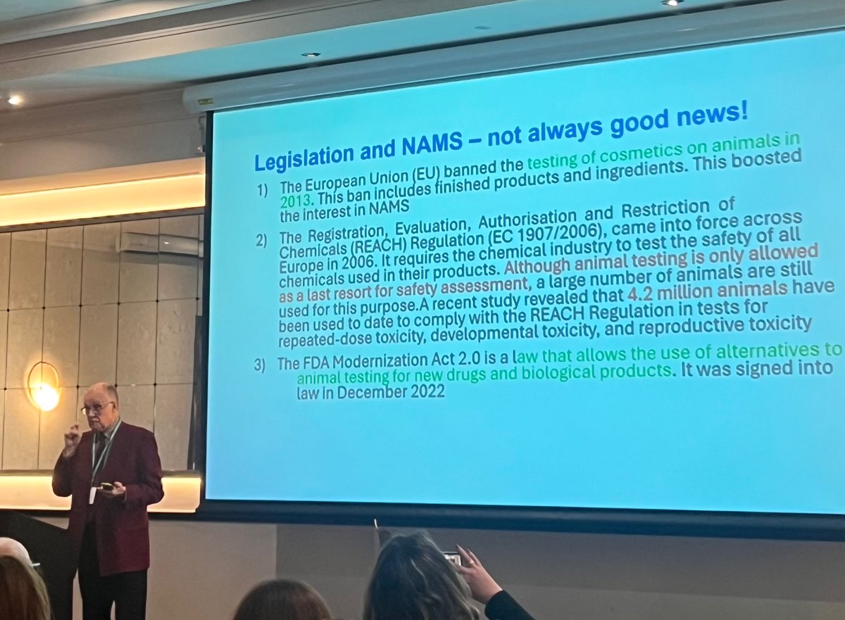 Great insights from Prof. Malcolm Wilkinson  on the legislative challenges impacting adoption of Microphysiological Systems. Key roadblocks remain, despite progress like FDA Modernization Act 2.0. Much work still ahead! 

#MPS #AnimalTestingAlternatives
