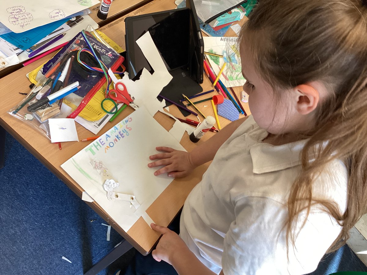 Swallows have started to create their final product in DT. They designed their product and planned where their mechanism will be before doing an amazing job at constructing their rainforest themed mechanism! #TheGatesDT
