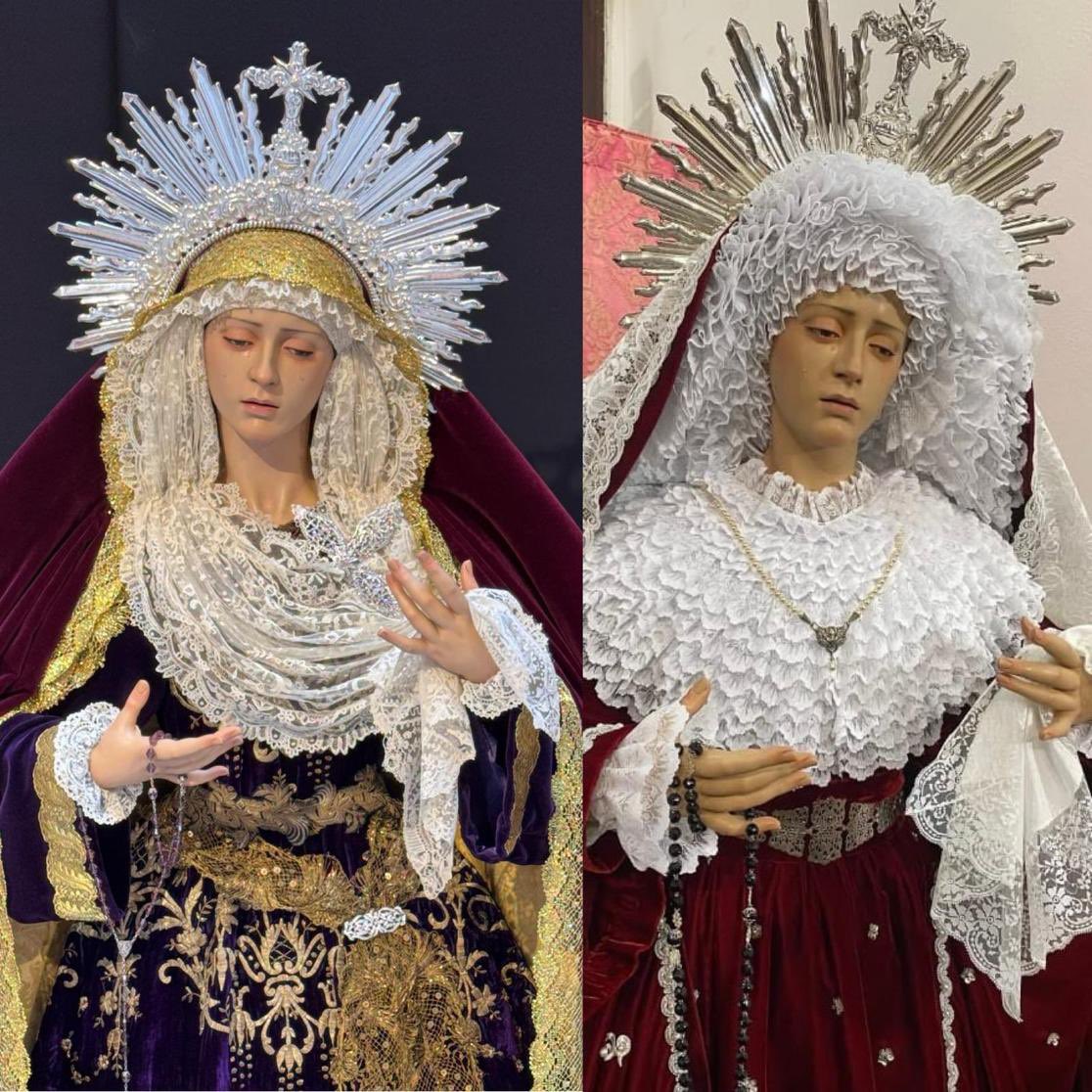 La importancia de que las Imágenes sean vestidas por artistas como <a href="/DavidToroRios/">David Toro</a>, contra el despropósito de hacerlo aficionados.
Esto le ha ocurrido a esta Virgen realizada por el escultor Rafael Martín Hernández.
No olviden que el vestidor termina con su vestimenta una Imagen.