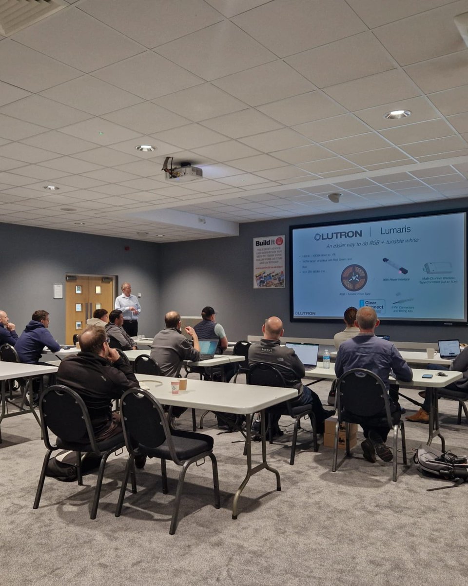 rgbcomms's tweet image. Lutron RadioRA 3 training at the NSBRC!

Want to get accredited? We’ve got nationwide training dates coming up! 📍

👉 Register now: lutron.docebosaas.com/EA/learn/cours…

Contact our sales team today to find out more:
✉️sales@rgbcomms.co.uk
📞 01488 73366

#lutron #lutronlighting