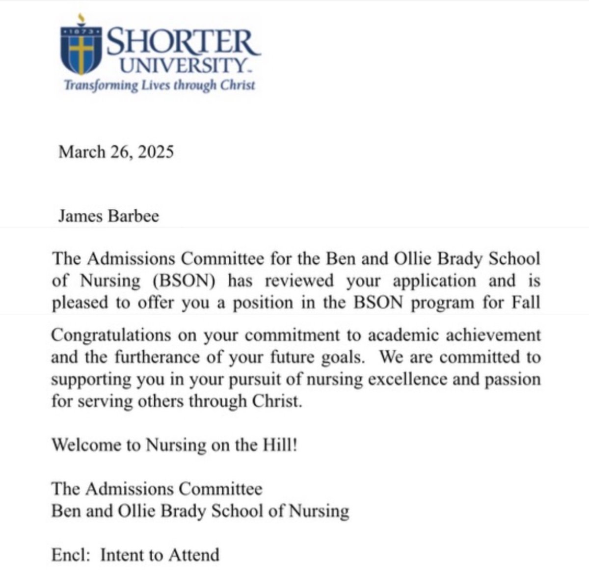 Jimmy Barbee (@jimmy_barbee) on Twitter photo I am so proud of my son β¦
<a href="/HughBarbee/">Hugh Barbee</a> for being accepted into nursing program <a href="/shorteruniv/">Shorter University</a> there is no better place to be! Thank you β¦
<a href="/Shorter_FB/">Shorter Hawks Football</a> and β¦
<a href="/coachmorrison58/">Zach Morrison</a> for this opportunity! β¦
<a href="/roccobarbee1/">Rocco Barbee</a>
β© I am so proud of my son β¦
<a href="/HughBarbee/">Hugh Barbee</a> for being accepted into nursing program <a href="/shorteruniv/">Shorter University</a> there is no better place to be! Thank you β¦
<a href="/Shorter_FB/">Shorter Hawks Football</a> and β¦
<a href="/coachmorrison58/">Zach Morrison</a> for this opportunity! β¦
<a href="/roccobarbee1/">Rocco Barbee</a>
β©