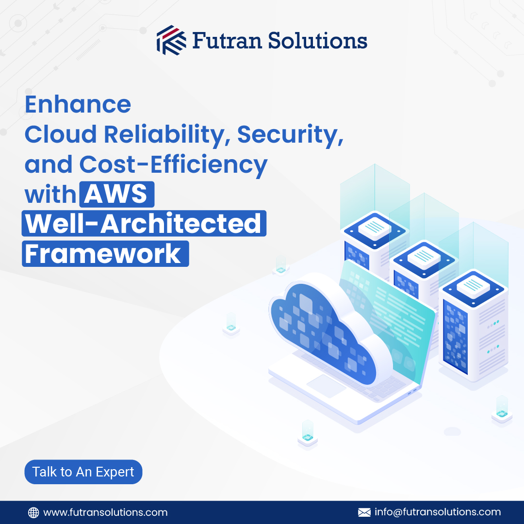 FutranSolutions's tweet image. Optimize your cloud with AWS Well-Architected solutions. Let’s build smarter cloud infrastructure. Get solutions: futransolutions.com/our-expertise/…
#futransolutions #awswellarchitected #cloudoptimization #awsservices #cloudcomputing #digitaltransformation #scalability #cloudstrategy