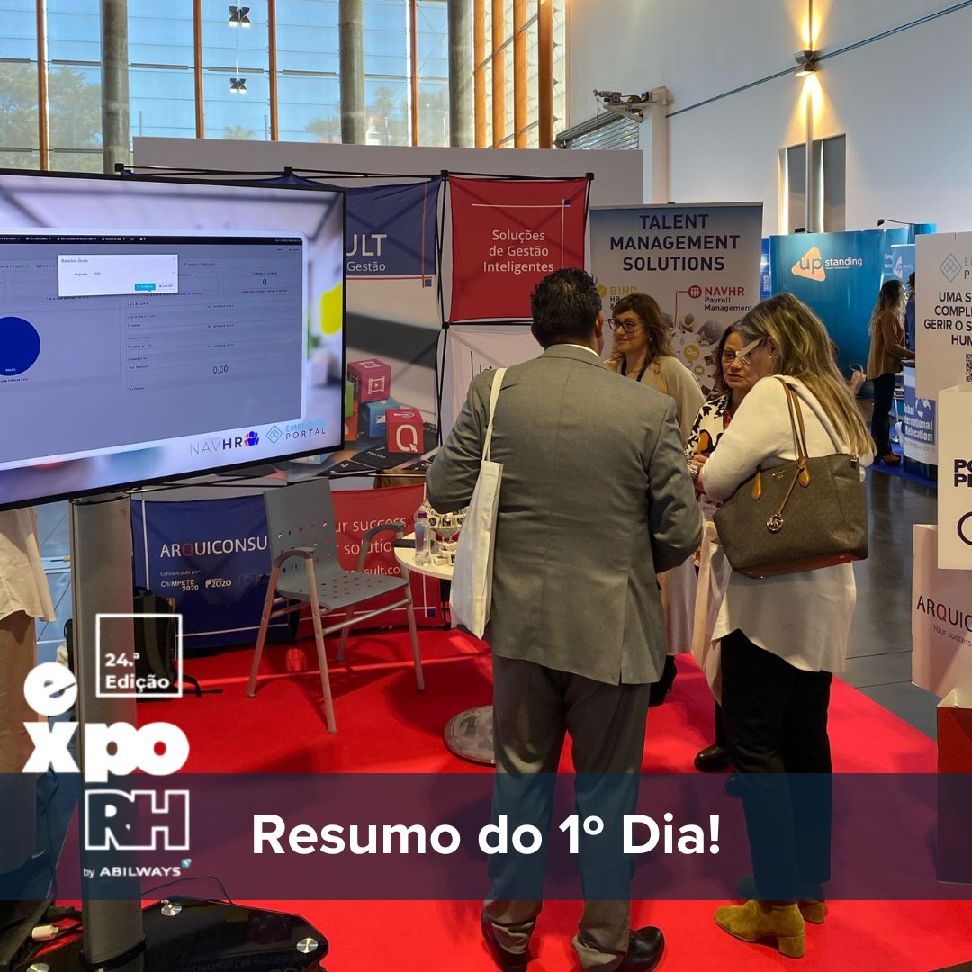 A Arquiconsult marcou presença no 1º dia da 24ª edição da Expo RH ( @abilwaysportugal ) . Amanhã não perca a oportunidade de conhecer a nossa equipa! 🚀 Estamos à sua espera no stand 19!

#exporh #rh #employeeportal #navhr #recursoshumanos #BC #Microsoft