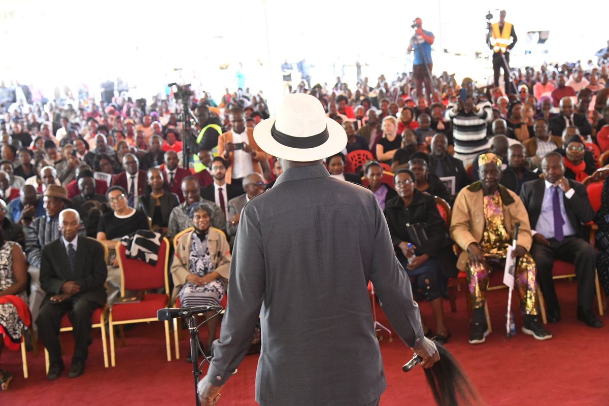 Raila Odinga (@railaodinga) on Twitter photo I joined the Murungi family and mourners in Tharaka Nithi County for the burial of Mzee Mzee Julius Laban Murungi. Mzee is the father to Betty Murungi Orengo and father in law to Gov James Orengo <a href="/orengo_james/">James Orengo</a>. Fare thee well I joined the Murungi family and mourners in Tharaka Nithi County for the burial of Mzee Mzee Julius Laban Murungi. Mzee is the father to Betty Murungi Orengo and father in law to Gov James Orengo <a href="/orengo_james/">James Orengo</a>. Fare thee well