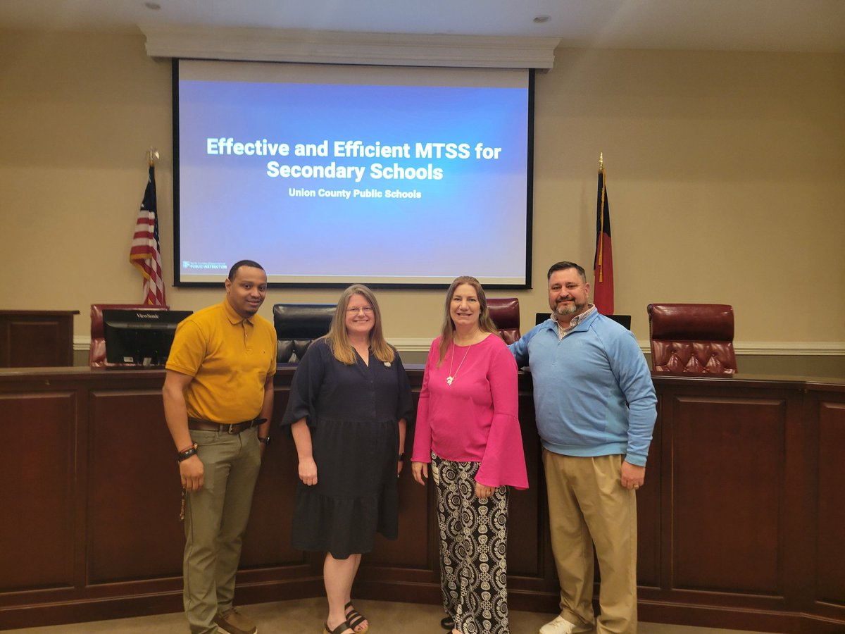 Looking forward to presenting at the Secondary MTSS Collaborative. <a href="/ncmtss/">NCDPI MTSS</a> <a href="/UCPSNC/">Union County Public Schools</a> <a href="/AGHoulihan/">Andrew G. Houlihan</a>