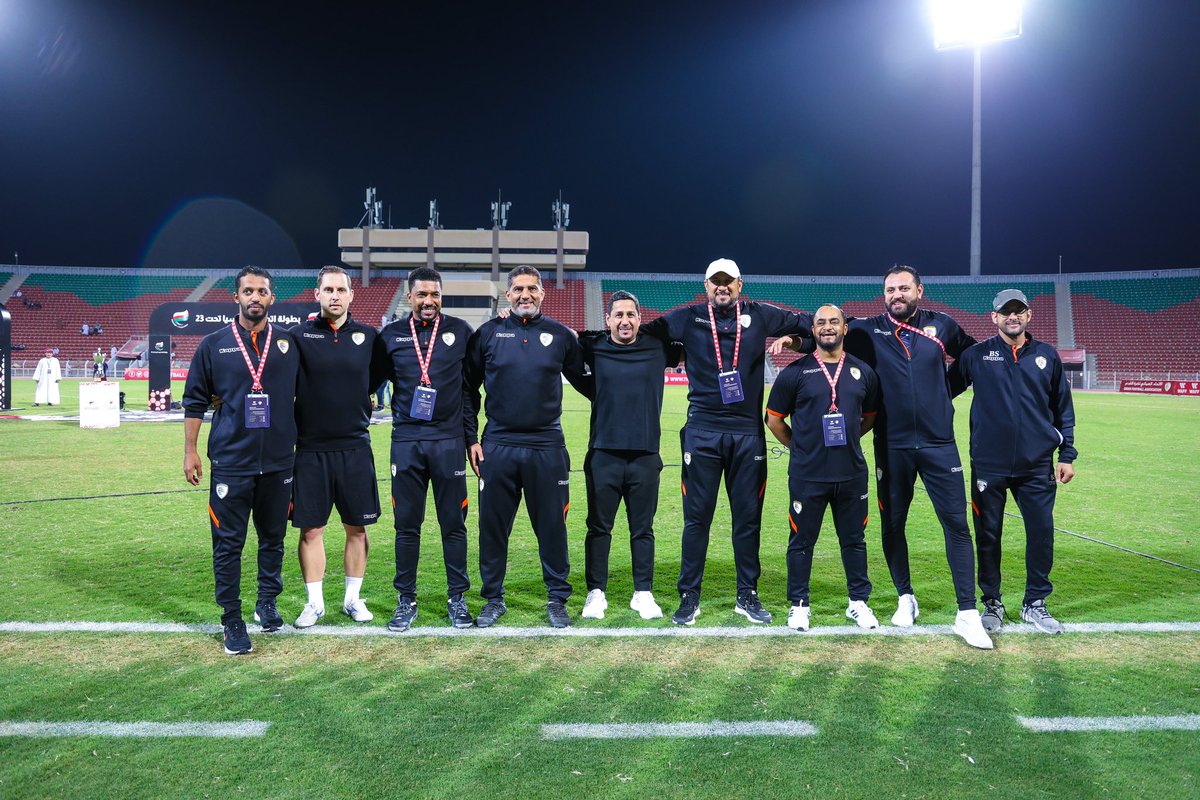 اللهم لك الحمد ولك الشكر ..
أول لقب أحققه مع منتخب بلدي كمدرب 

 شكرا أبطال منتخبنا الوطني الأولمبي على المجهود و الالتزام، و أبارك للجماهير العمانية ، و أبارك لاتحاد الكرة  و كل الشكر على الدعم و تهيئة الظروف المناسبة للنجاح 
ونسأل الله التوفيق في القادم

#بطولة_غرب_اسيا_تحت23