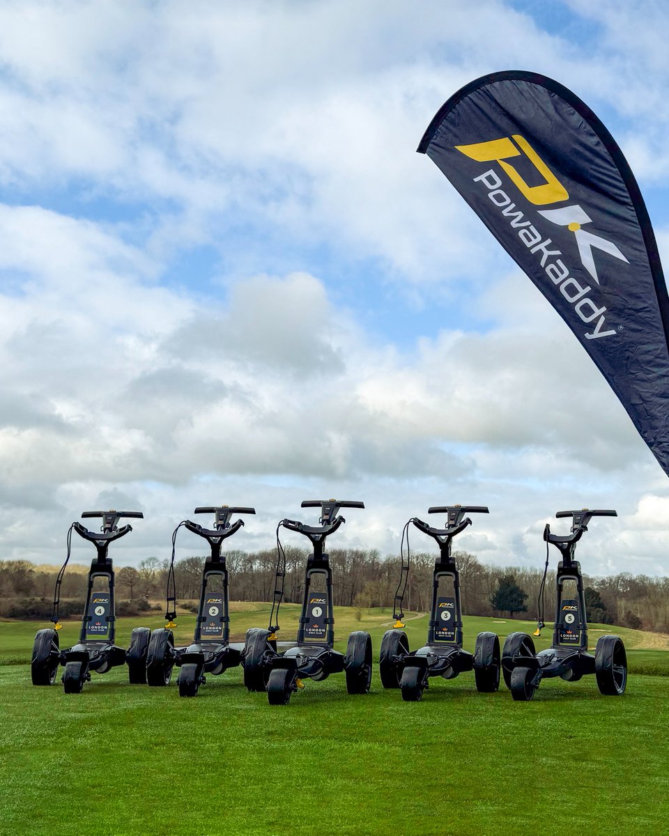 We are excited to unveil the UK’s largest fleet of <a href="/PowaKaddy/">PowaKaddy</a> electric trolleys, adding 90 brand-new GPS-powered CT6 trolleys to enhance the experience for our members and guests.⛳

#LondonGolfClub #PowaKaddy