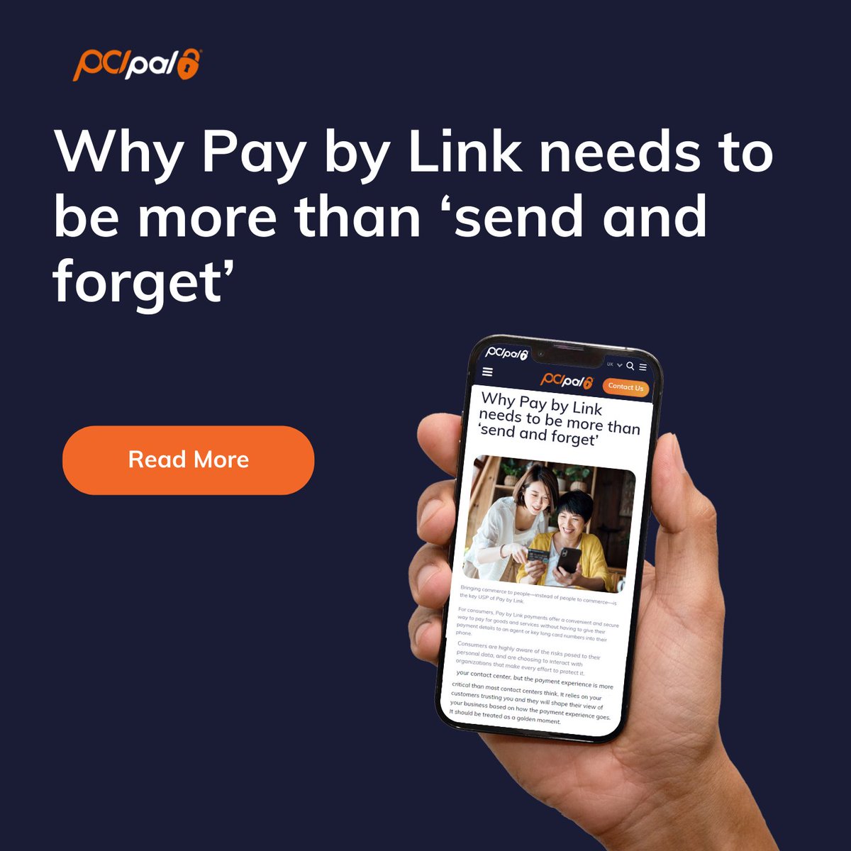 Pay by Link shouldn’t be 'send &amp; hope'.
If the process is clunky or unclear, customers hesitate = lost sales.

💳Clear info = confident payments
🔒Seamless security = trust
⚡Less friction = more conversions

Make it work smarter ➡️ ow.ly/WAOZ50VohfY

#Payments #CX #FinTech