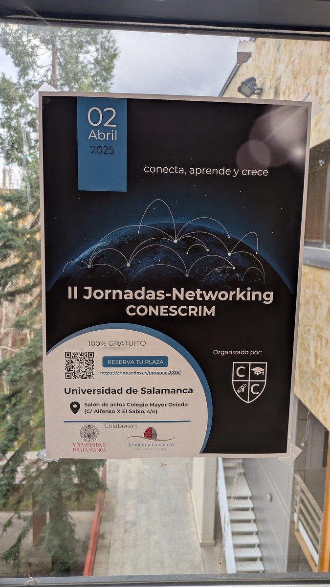 Una jornada interesante, gratuita y criminal #PYTPS25
conescrim.es/jornadas2025/