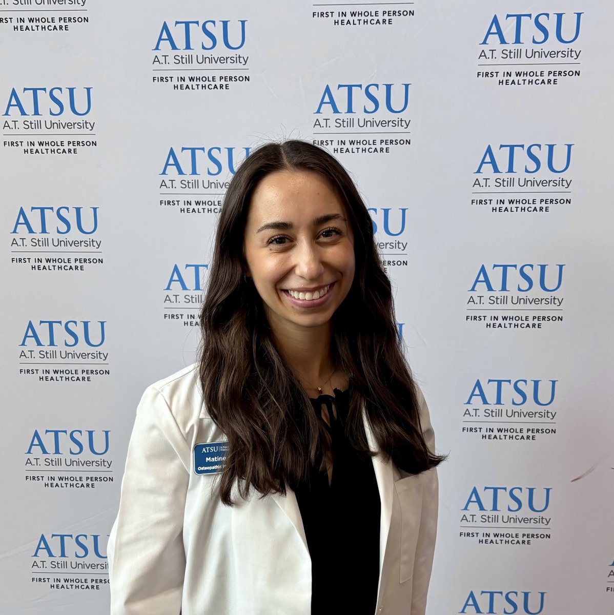 Talbot Research Group (@talbot_lab_ucr) on Twitter photo Congratulations to Matine Rubin! Matine, a former student researcher in our lab, is now a medical student at the A.T. Still University-School of Osteopathic Medicine in Arizona. Your former mentors at the Talbot Lab are proud to see your accomplishments.
<a href="/UCRiverside/">UC Riverside</a> <a href="/ATSU_news/">A.T. Still University</a> Congratulations to Matine Rubin! Matine, a former student researcher in our lab, is now a medical student at the A.T. Still University-School of Osteopathic Medicine in Arizona. Your former mentors at the Talbot Lab are proud to see your accomplishments.
<a href="/UCRiverside/">UC Riverside</a> <a href="/ATSU_news/">A.T. Still University</a>