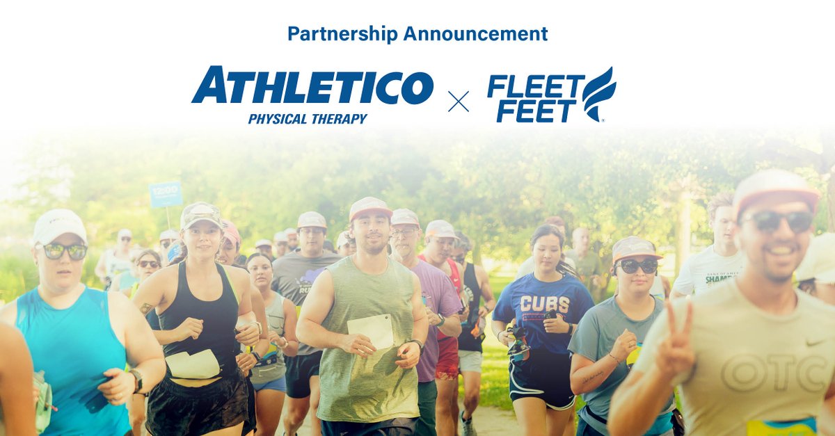 🚨 Big News! 🚨 We’re excited to announce our new partnership with <a href="/FleetFeetChgo/">Fleet Feet Chicago</a>! We're bringing top-tier physical therapy and injury prevention services to all Fleet Feet locations, training programs, and racing teams. 

Learn more here:  ow.ly/IAFI50Vp24t