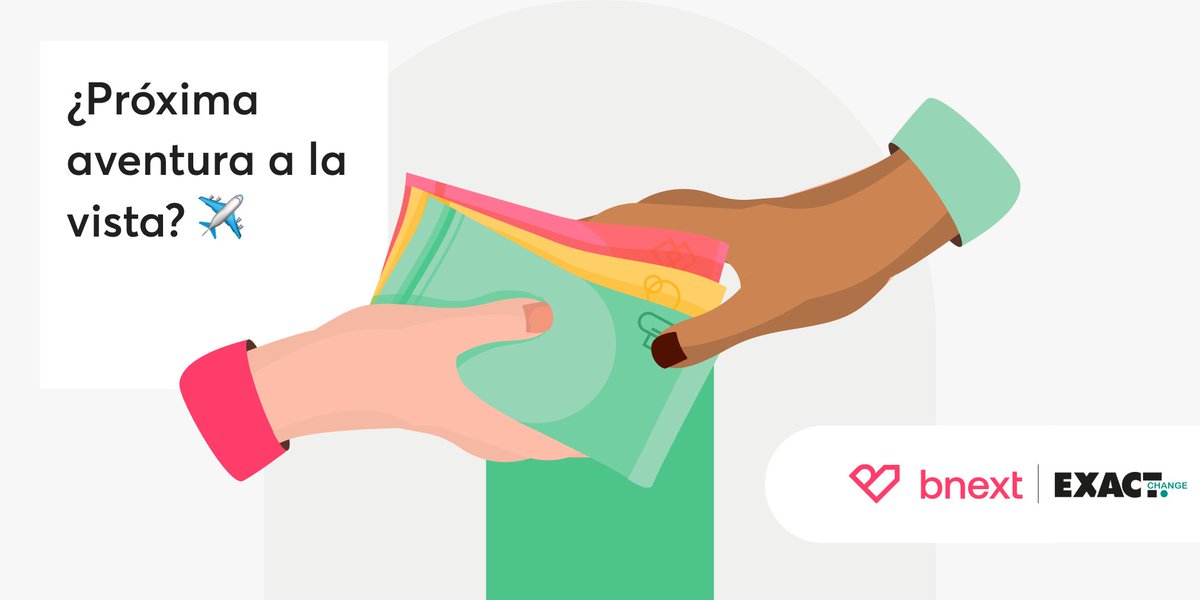 ✈️¿Próxima aventura a la vista? ¡Prepara tus divisas con Exact Change! 💳💸

🪙 80 divisas diferentes
🏡 Envío a domicilio en 24/48h
🏢 O recogida en una de sus oficinas

¡Ten todo bajo control para tu próximo viaje!
➡️cutt.ly/krpS9cjr