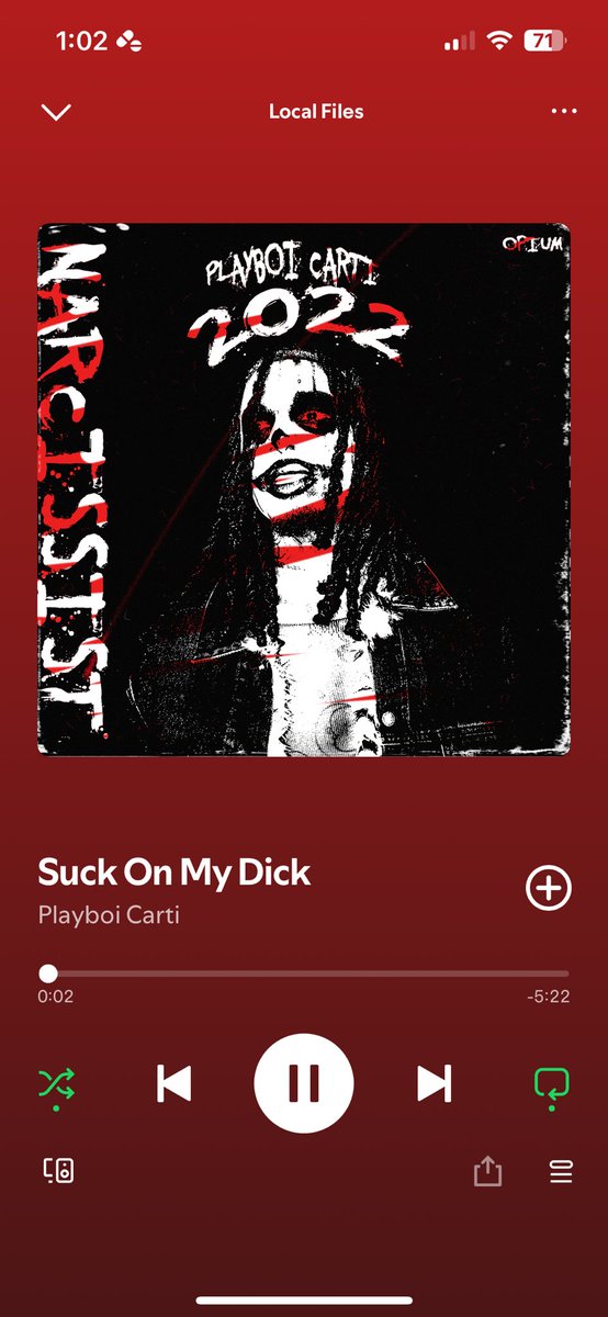 wheretfisdebo's tweet photo. @lottareds prime example of a terrible carti song https://t.co/VFC7FXiV3H