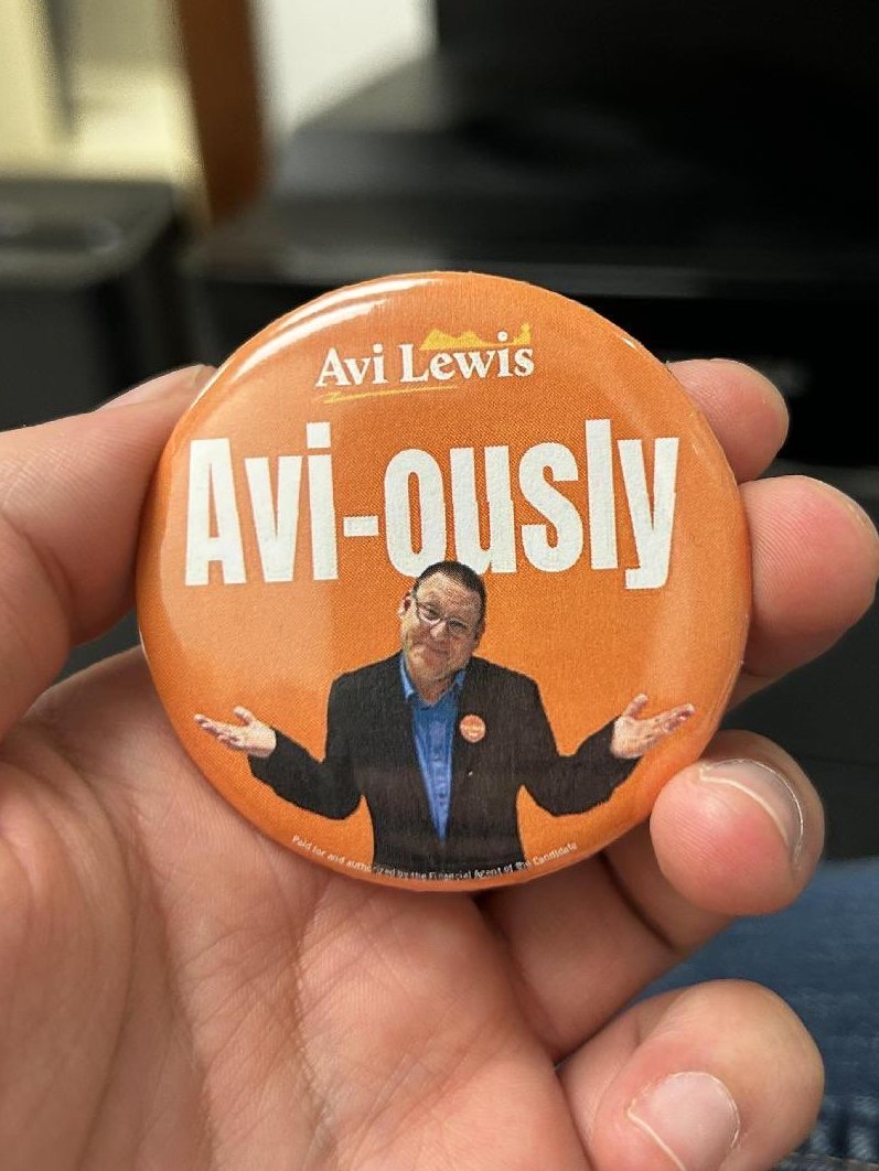 avilewis's tweet photo. Sorry not sorry. 🤷🏼♂️🙃
Yes, this election is deadly serious. Lives and futures are on the line. But joy is a choice. And we’re choosing it—together.
#TeamAvi #VanCentre #NDP https://t.co/sviUc4rziX
