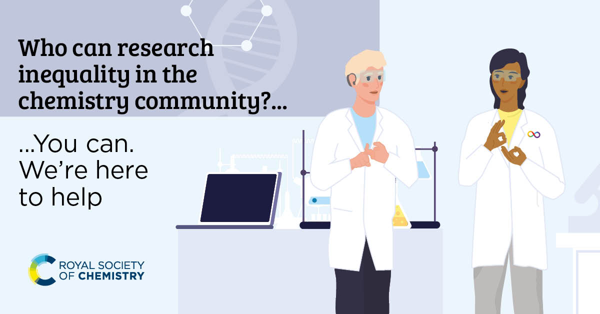 💡 Got an idea to drive inclusion &amp; diversity in the chemical sciences?
Apply for up to £5,000 from our Inclusion &amp; Diversity Fund to bring your project to life. 🔗 Apply now: rsc.li/3QLpzor